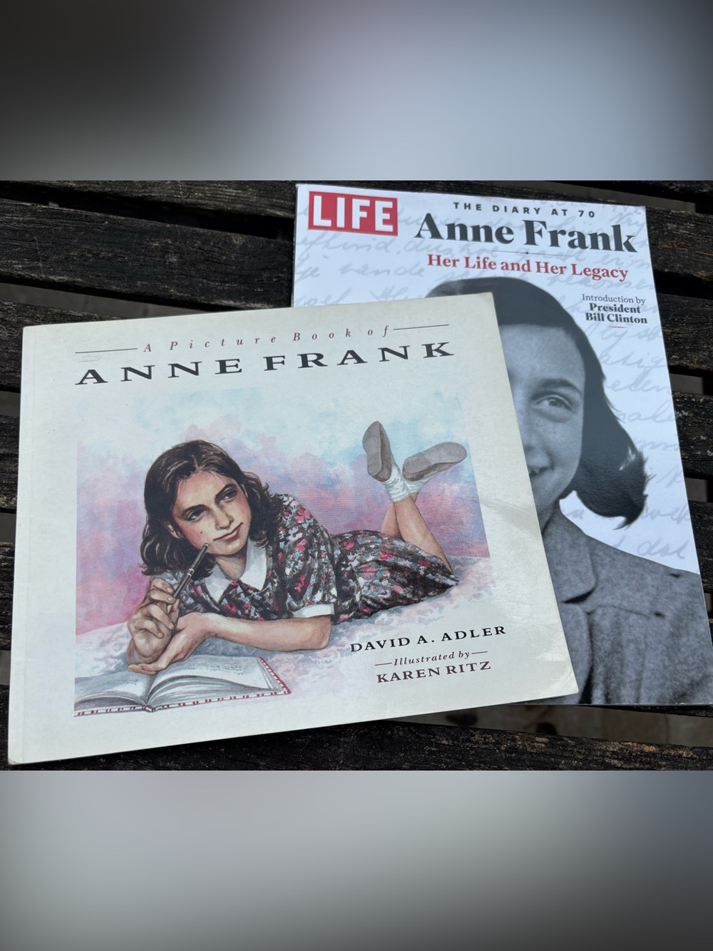 Anne Frank Her Life and Her Legacy + A Picture Book of Anne Frank